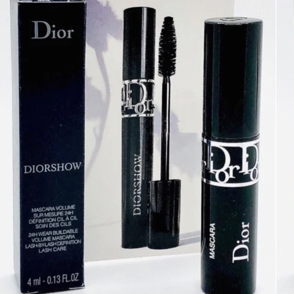 DIOR Denim Pouch Diorshow Mascara 3D Primer Bundle NEW - Picture 7 of 8
